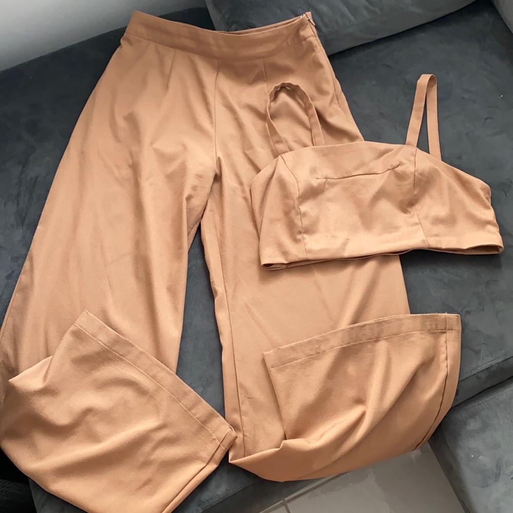 Wide leg 2 pieces set
